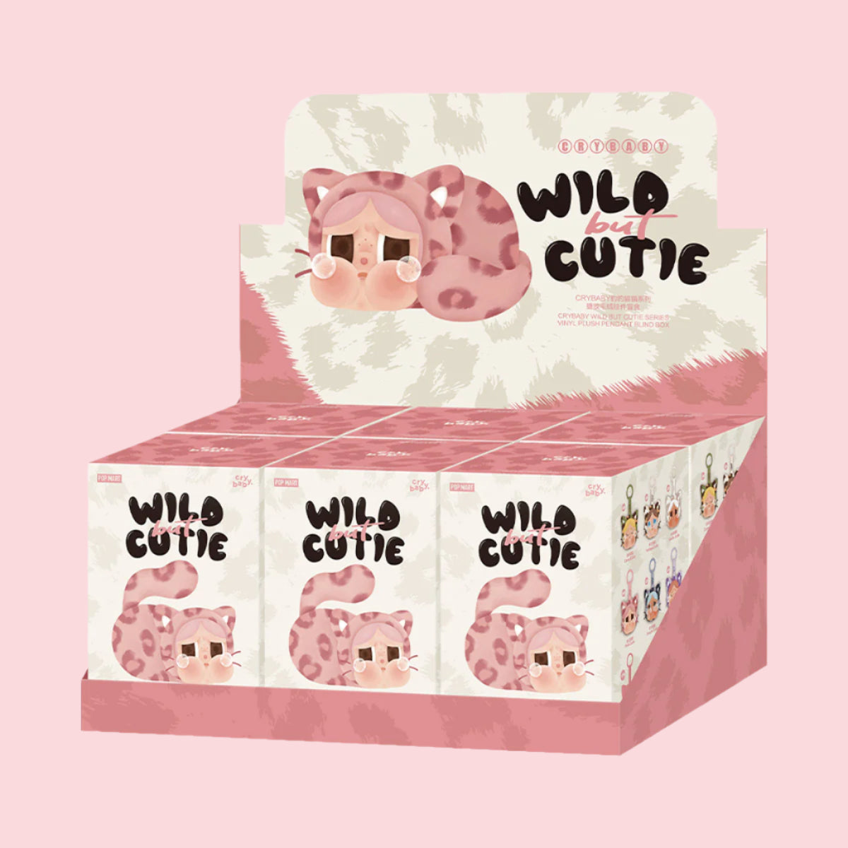 CRYBABY Wild but Cutie Series Vinyl Plush Pendant Blind Box