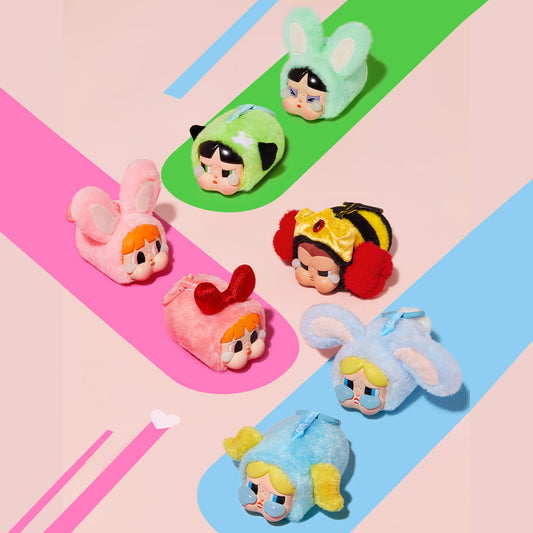 CRYBABY × The Powerpuff Girls Series Vinyl Plush Pendant Blind Box