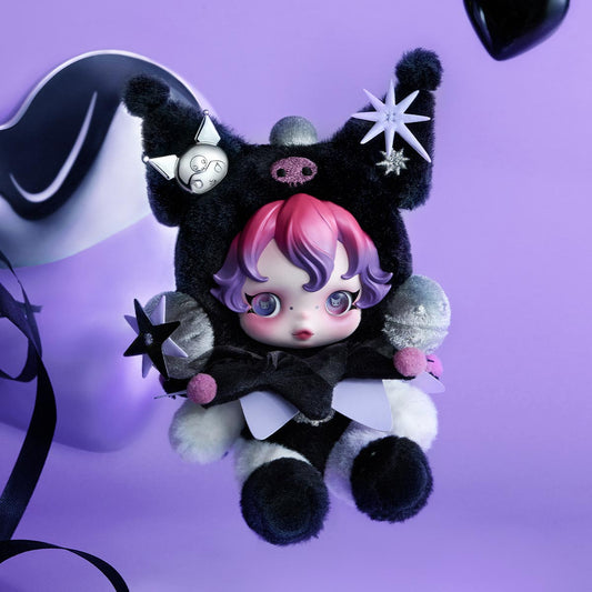 SKULLPANDA x KUROMI Plush Front