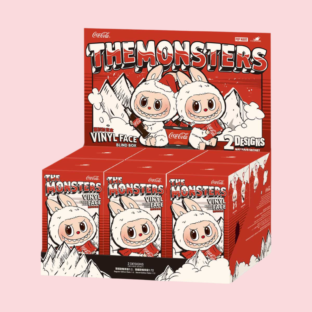 The Monsters COCA-COLA SERIES-Vinyl Face Blind Box