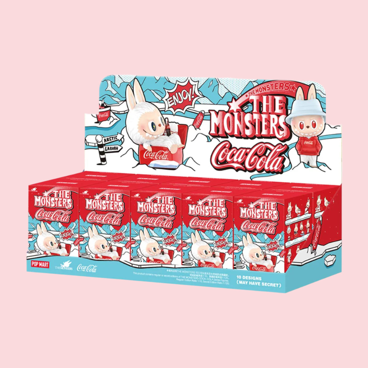 The Monsters COCA-COLA Series Figures