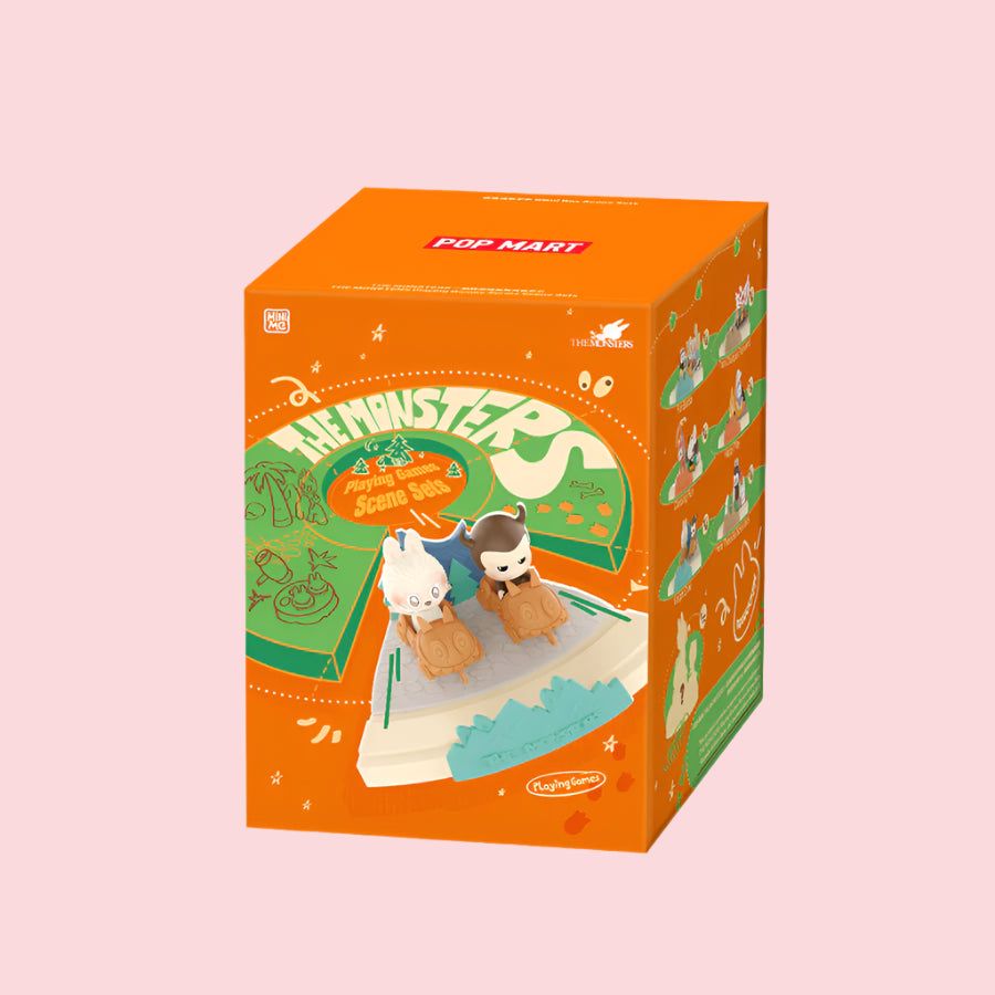 The Monsters LABUBU Playing Games Series Blind Box Scene Set