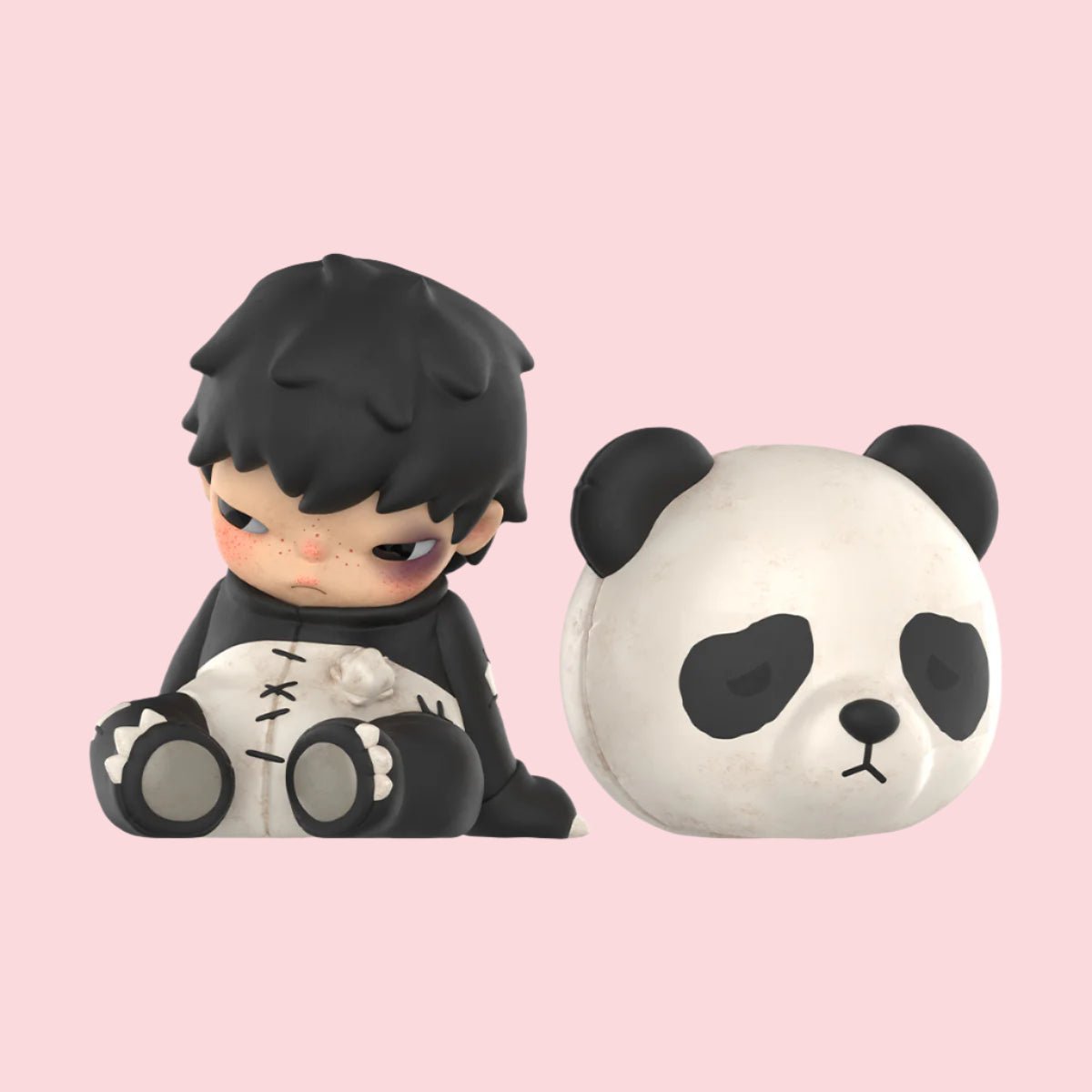 完売品 POPMART HIRONO Doll Panda Hirono Doll Panda Figure – Collectique