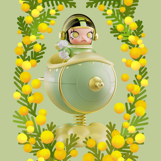 MEGA SPACE MOLLY 100% Blooming Golden Wattle - Collectique