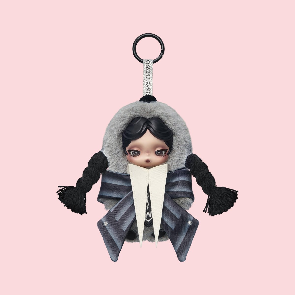 SKULLPANDA x Wednesday Plush (Nevermore Academy Uniform Version