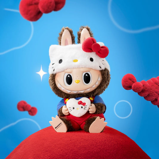 THE MONSTERS x HELLO KITTY Vinyl Plush Doll Sitting