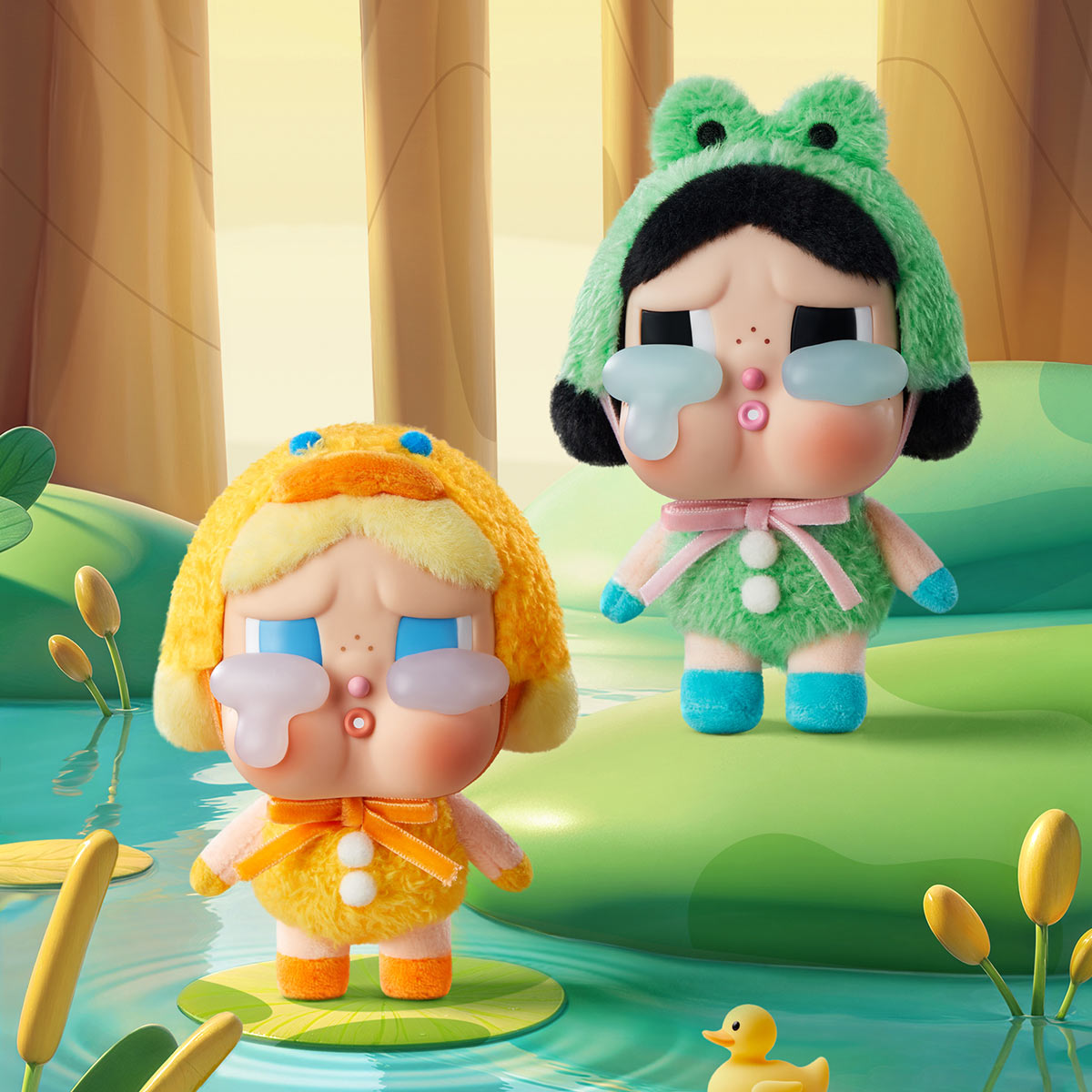 CRYBABY Crying Again Series Vinyl Face Plush Blind Box