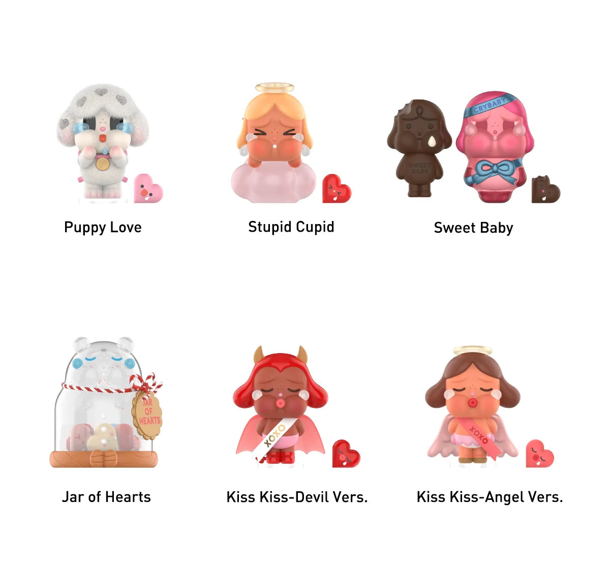 CRYBABY Crying For Love Series Figures - All Members 2