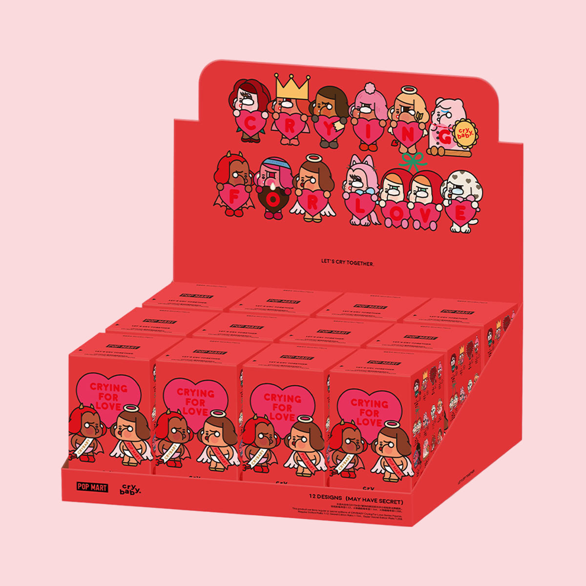 CRYBABY Crying For Love Series Figures - Whole Set