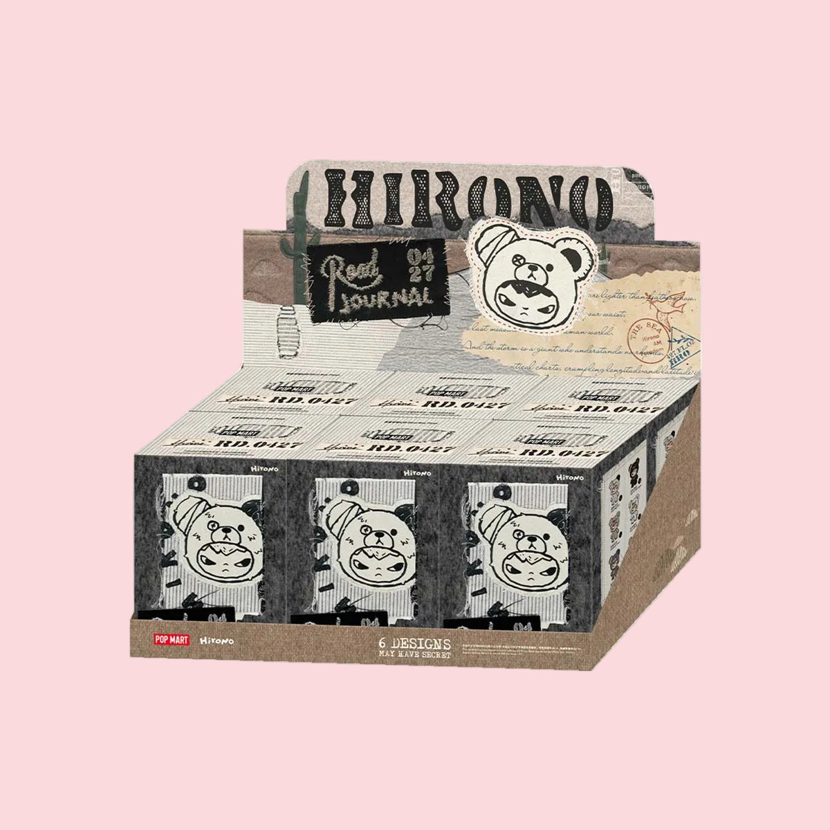 Hirono Road Journal Series Plush Doll Pendant Blind Box Whole Set