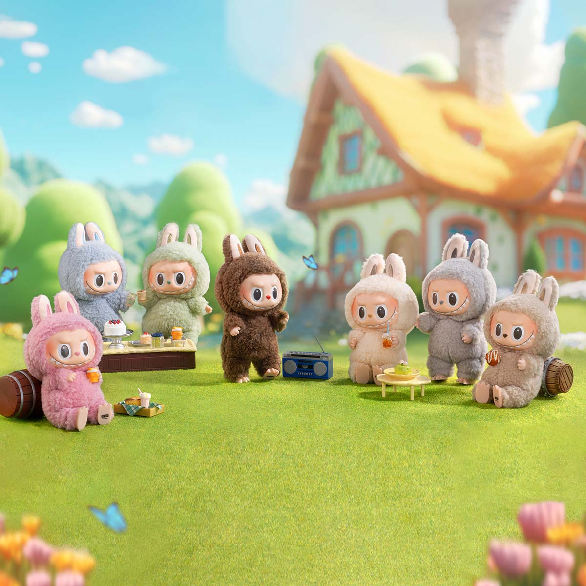 Labubu Macaron - All Characters Including Secret