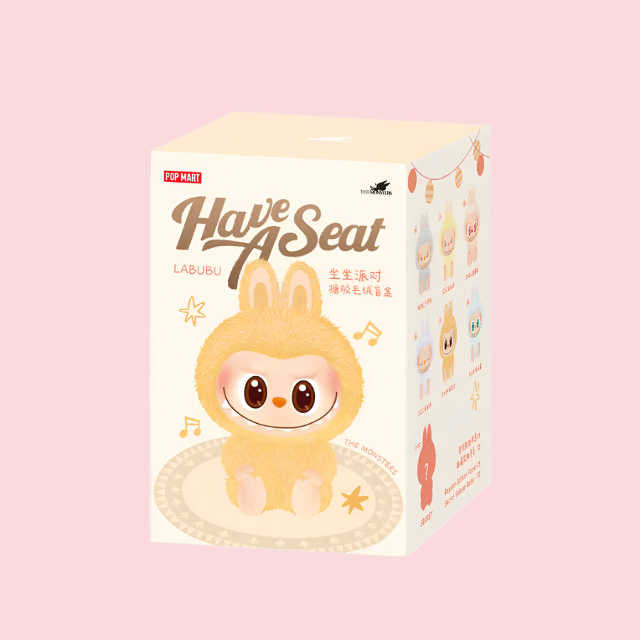 The Monsters Have a Seat Series Plush Pendant Blind Box