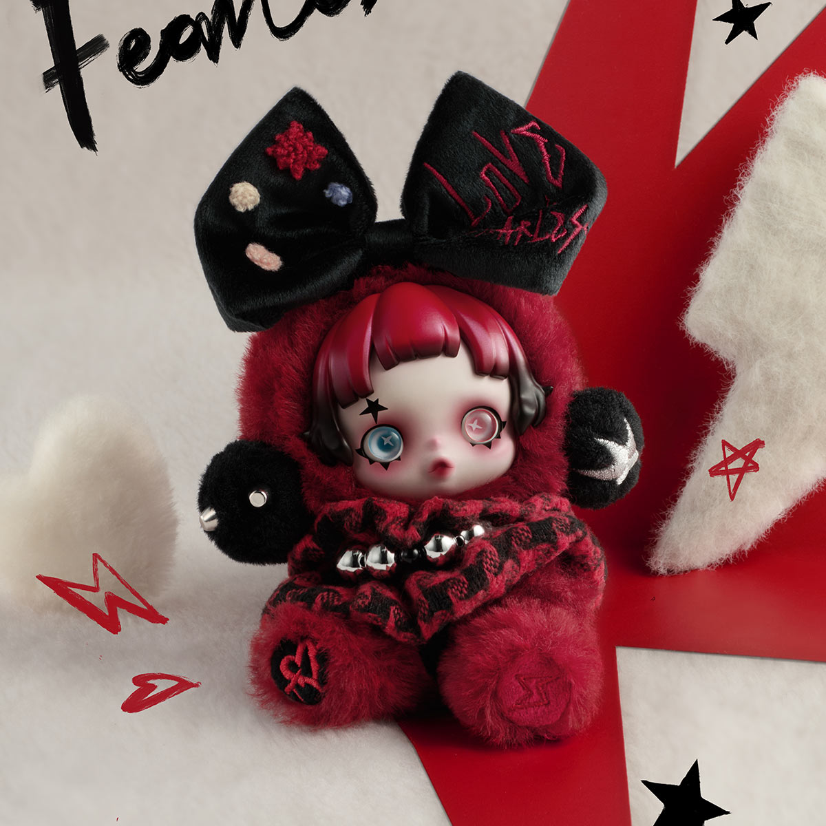 SKULLPANDA 6kHz Plush Pendant (European Exclusive)
