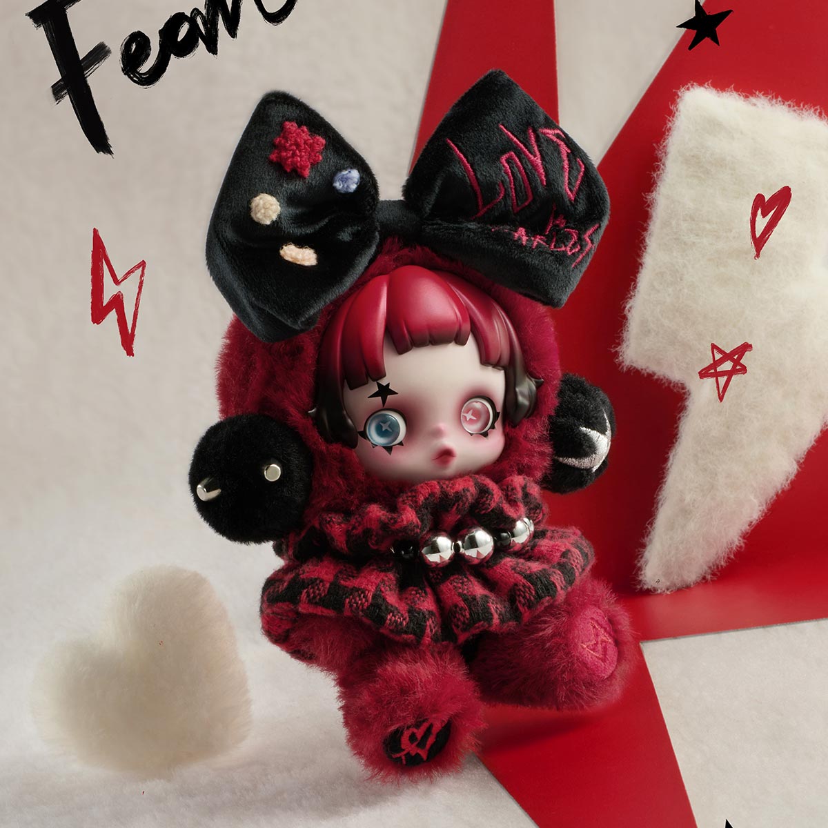 SKULLPANDA 6kHz Plush Pendant (European Exclusive)