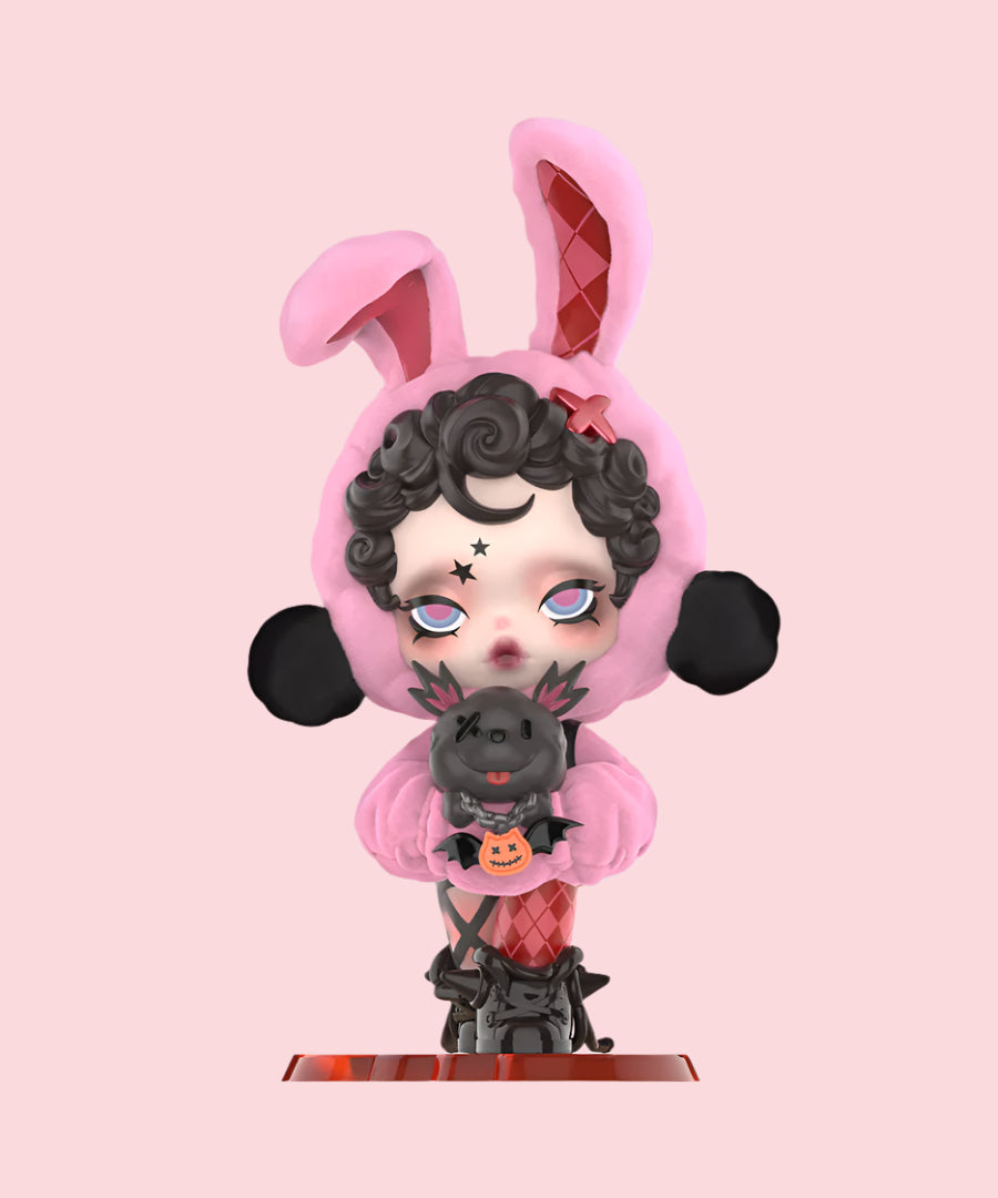 SKULLPANDA Bunny or Doggy 100% Figurine