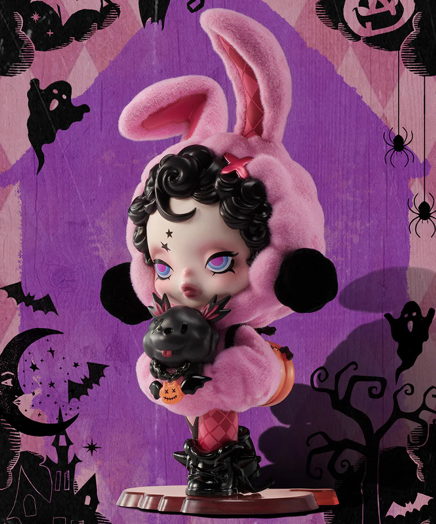 SKULLPANDA Bunny or Doggy 100% Figurine