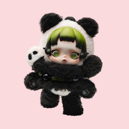 SKULLPANDA Lazy Panda Plush Doll Pendant