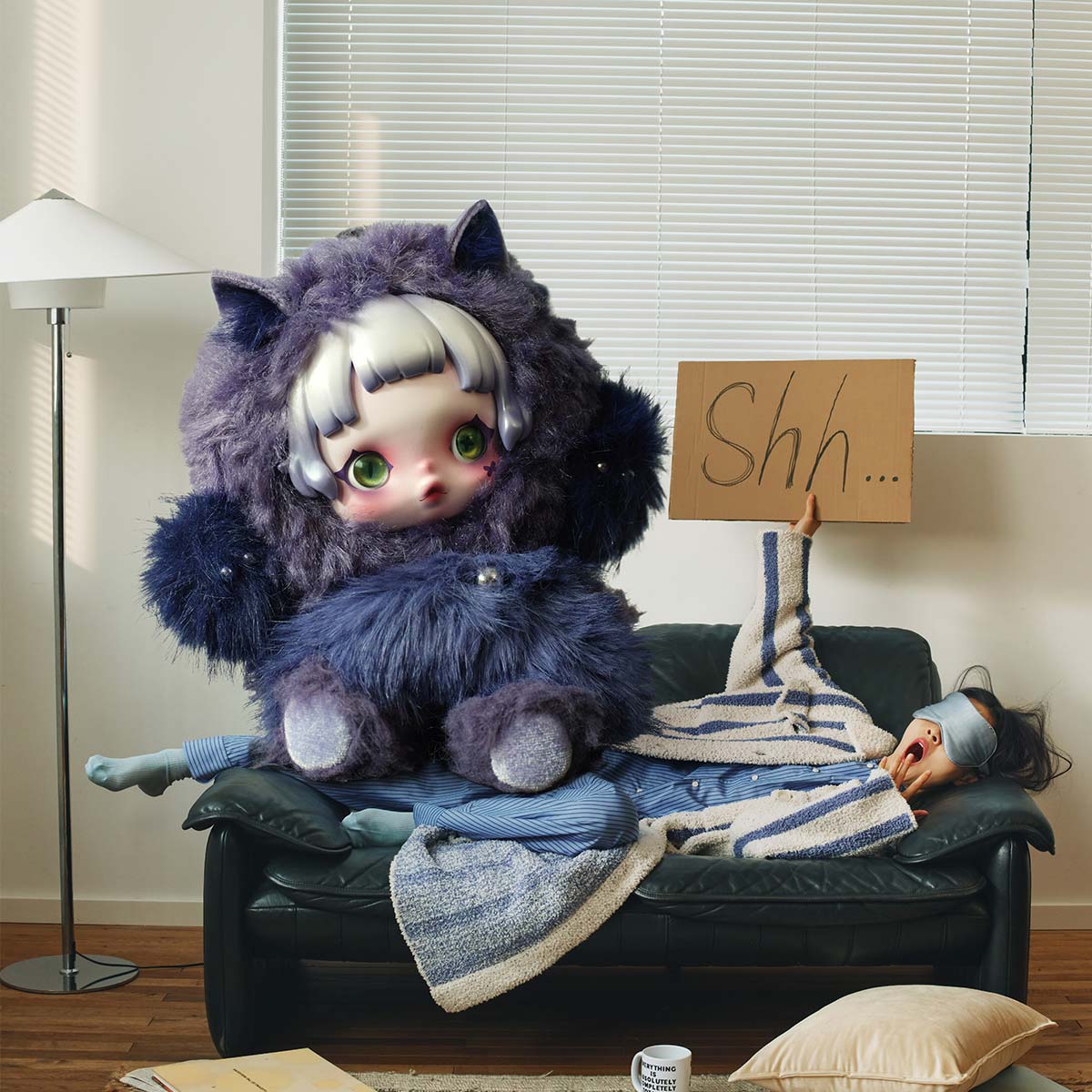 SKULLPANDA You Found Me! Series Plush Doll Pendant – Collectique