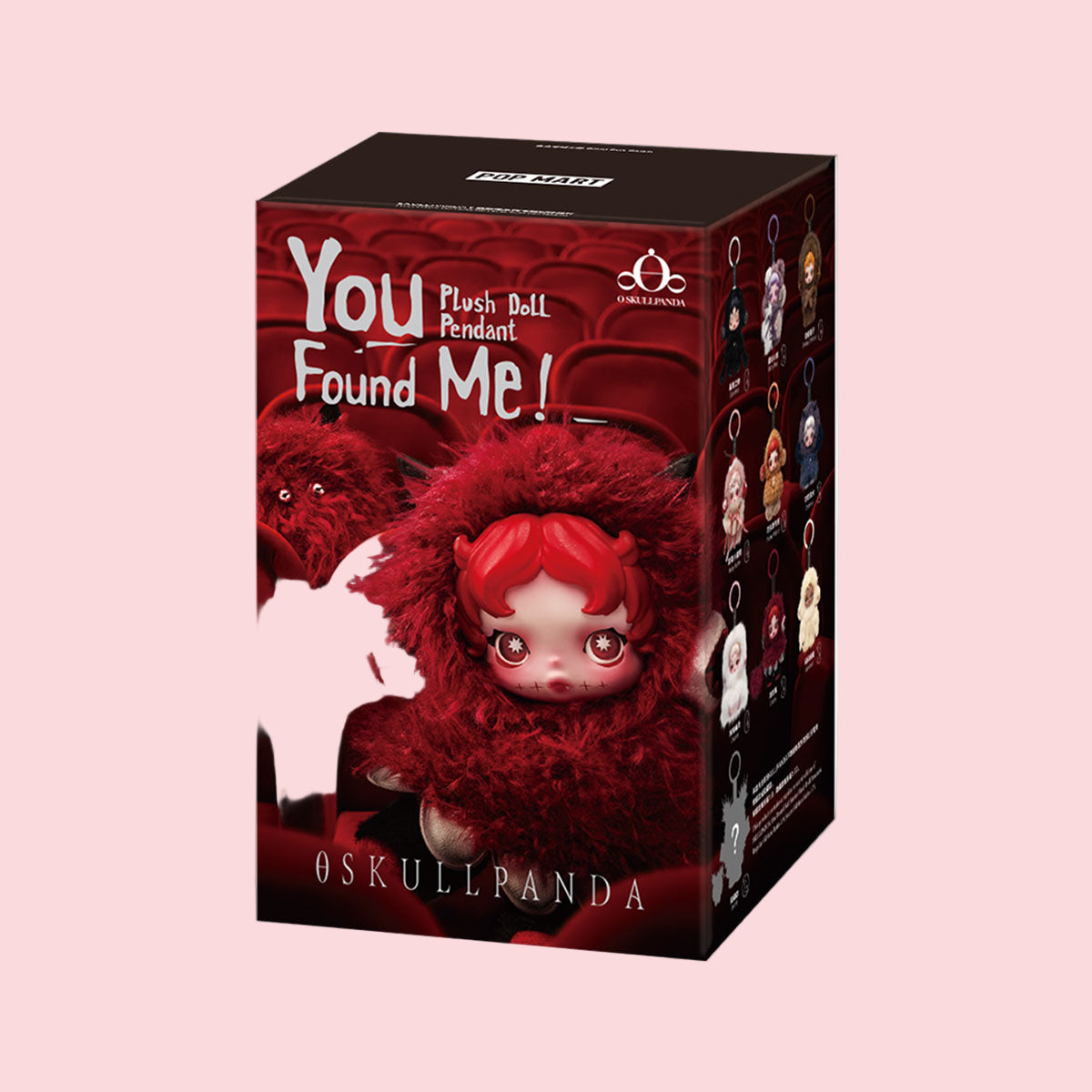 SKULLPANDA You Found Me! Series Plush Doll Pendant