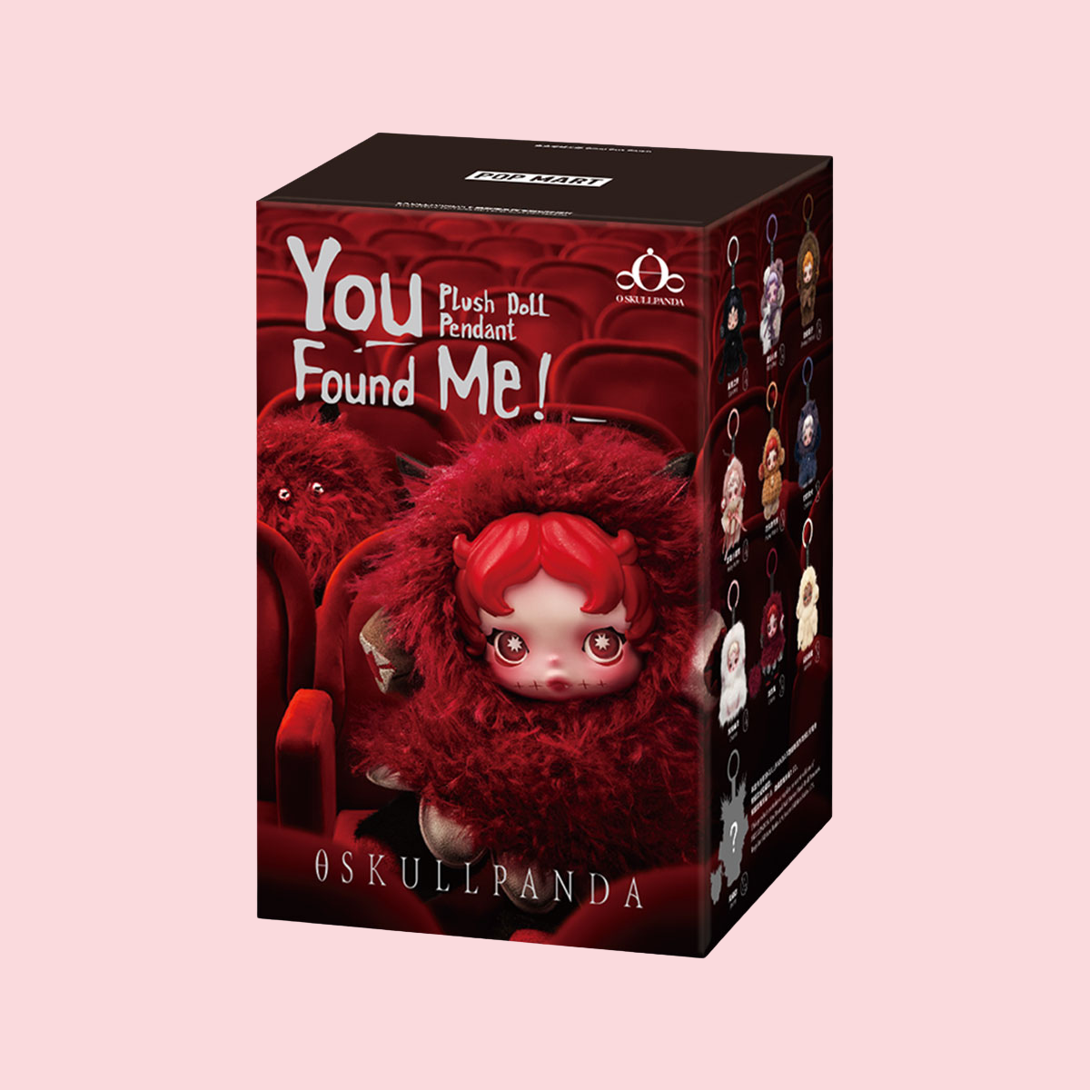 SKULL PANDA You Found Me Series Plush Doll Pendant - Blind Box