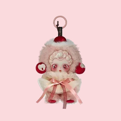 SKULL PANDA You Found Me Series Plush Doll Pendant - Moldy Muffin Front
