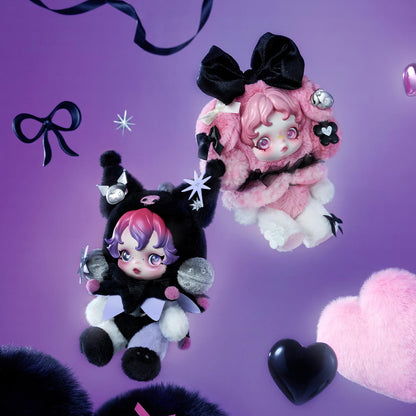SKULLPANDA x KUROMI Plush with My Melody