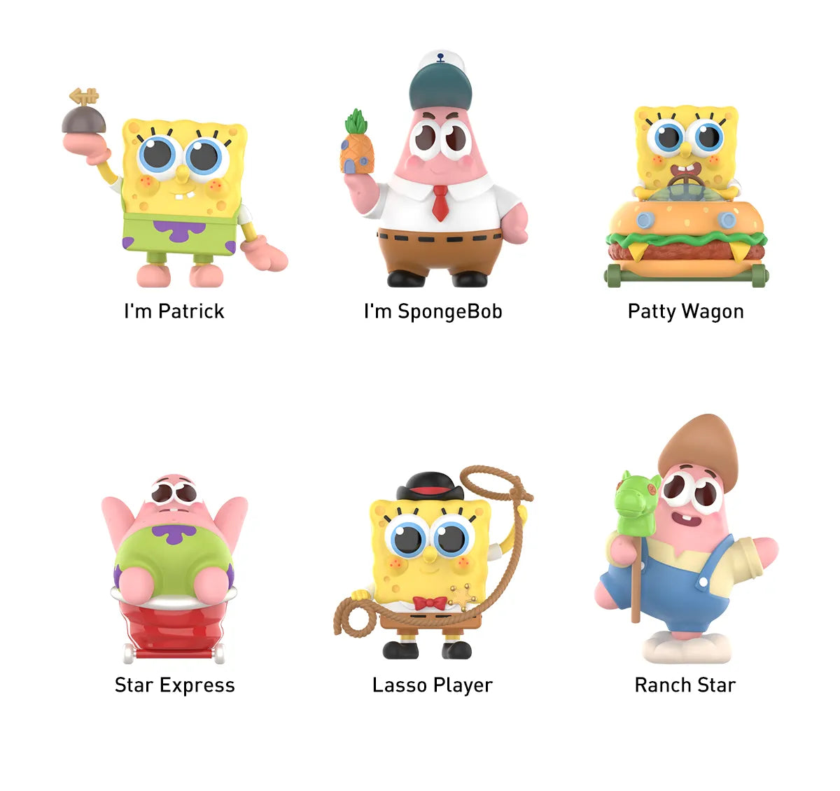 SpongeBob Best Friends Series Figures