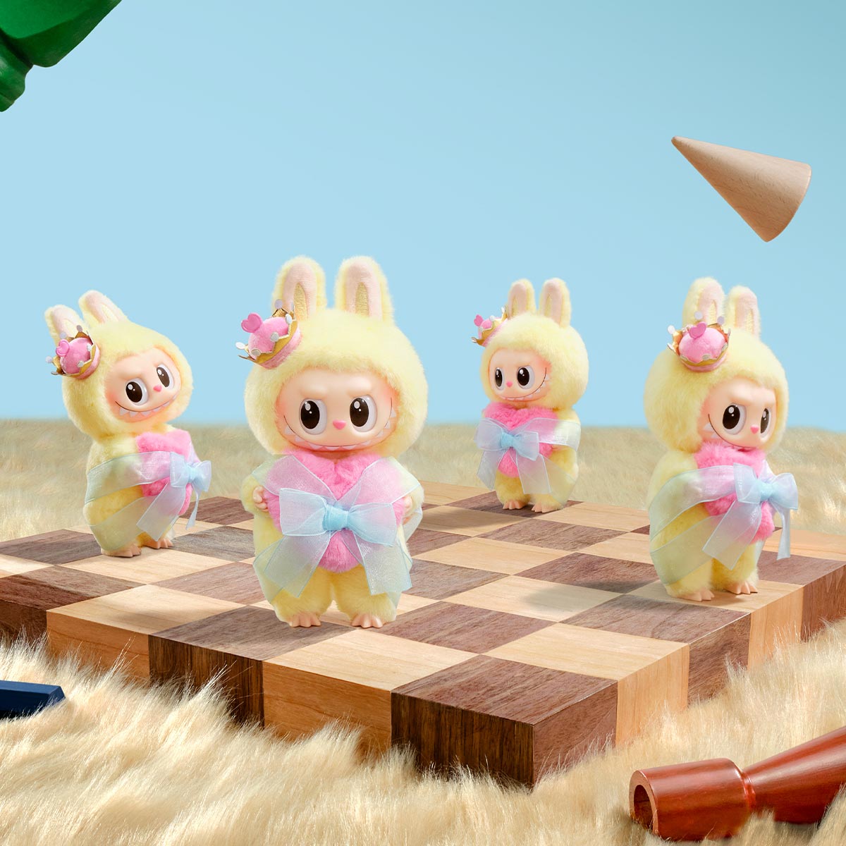 The Monsters LABUBU Let's Checkmate Vinyl Plush Pendant