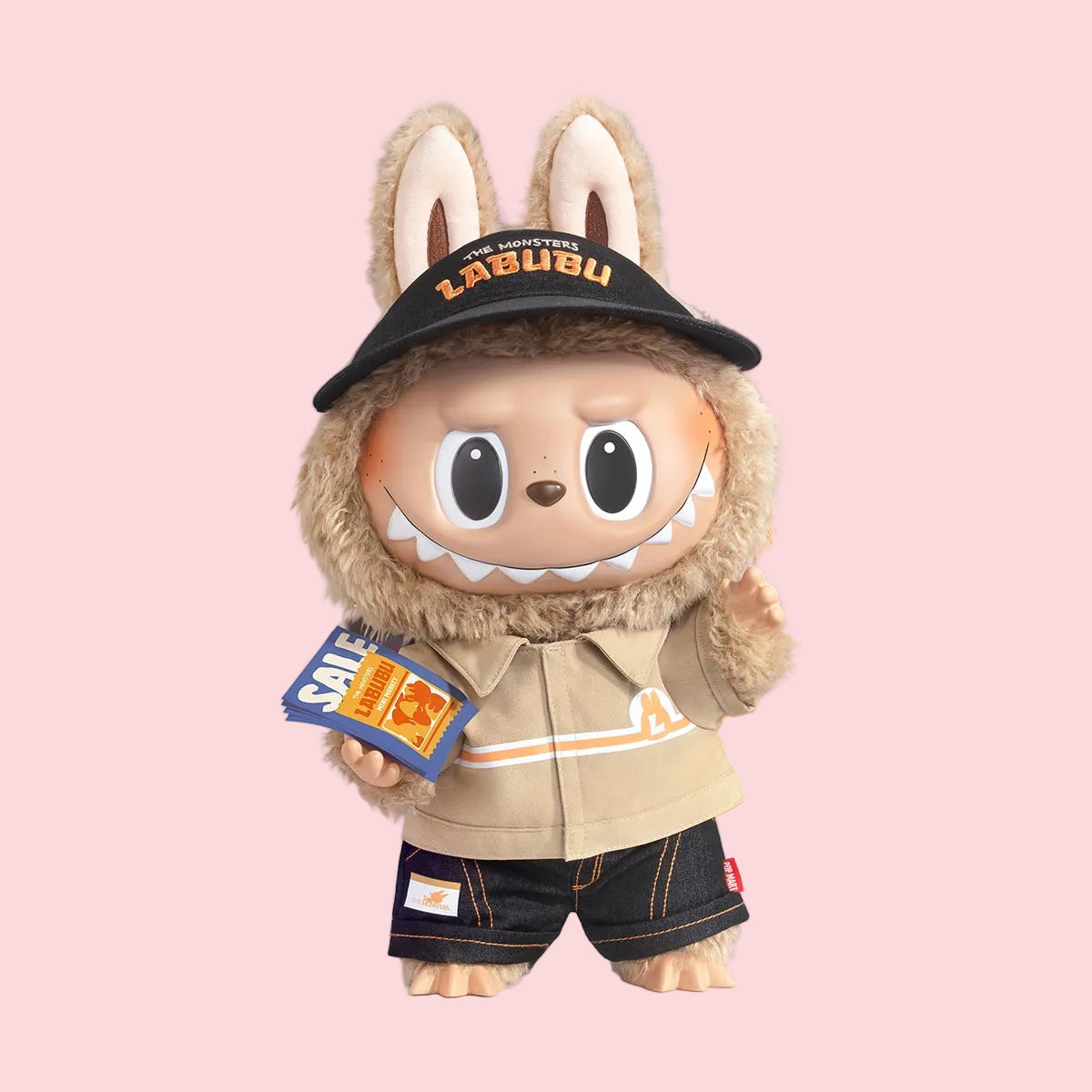 The Monsters LABUBU The Naughty Cashier Vinyl Plush Doll