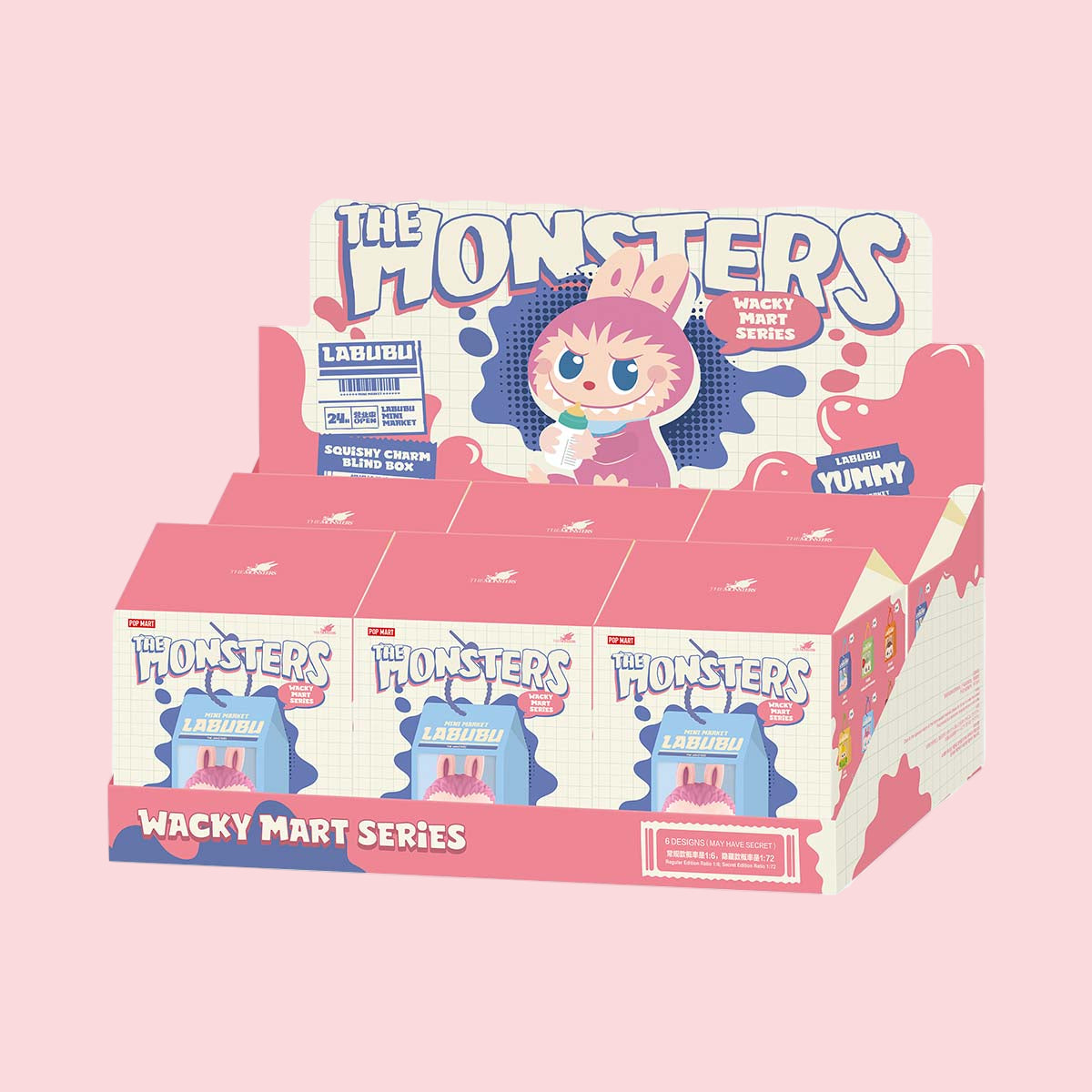 The Monsters Wacky Mart Series-Pinch Pendant Blind Box