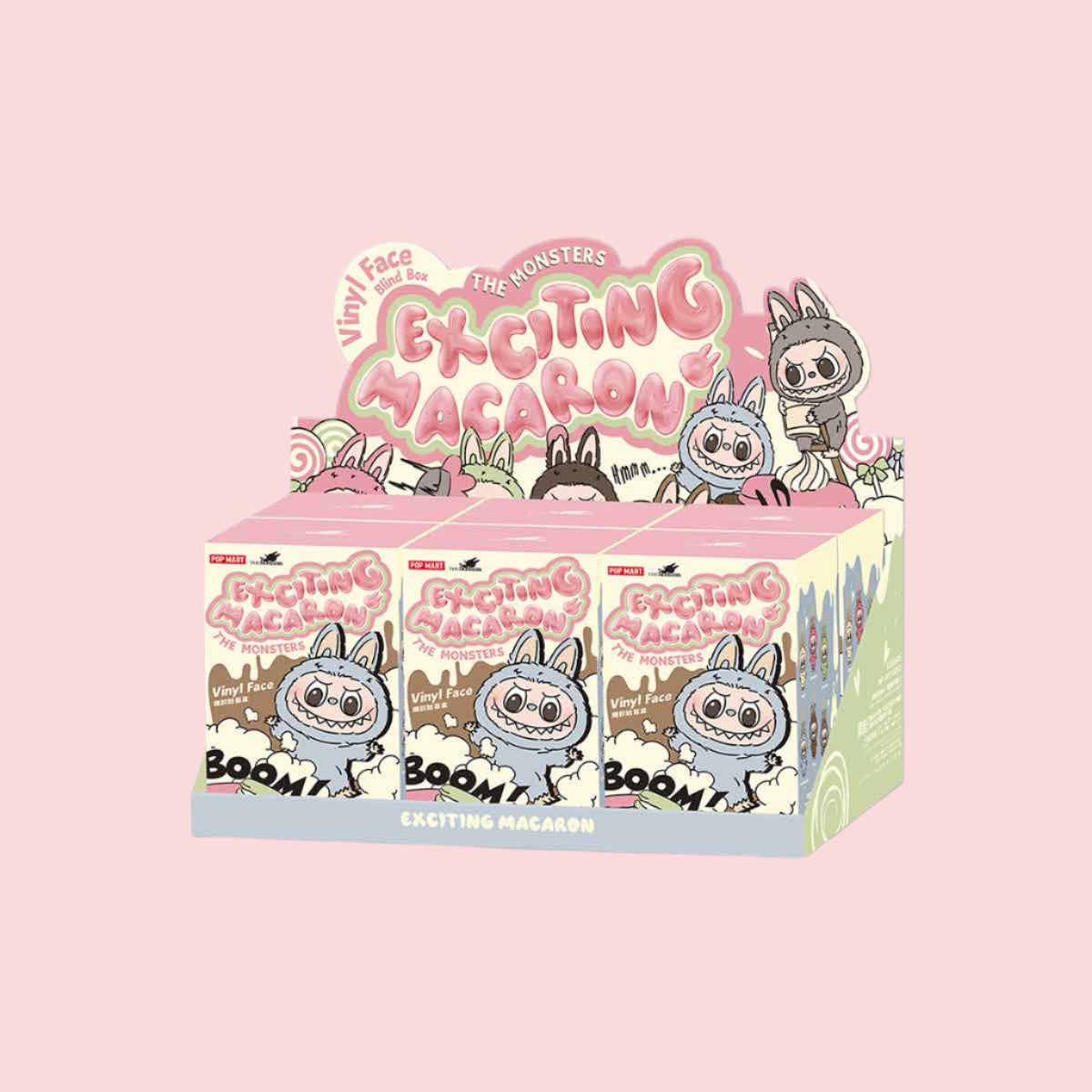 The Monsters Exciting Macaron Vinyl Face Blind Box