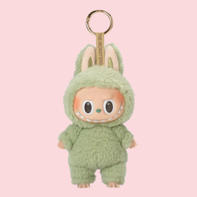 The Monsters Exciting Macaron Vinyl Face Blind Box Labubu Macaron Green Grape