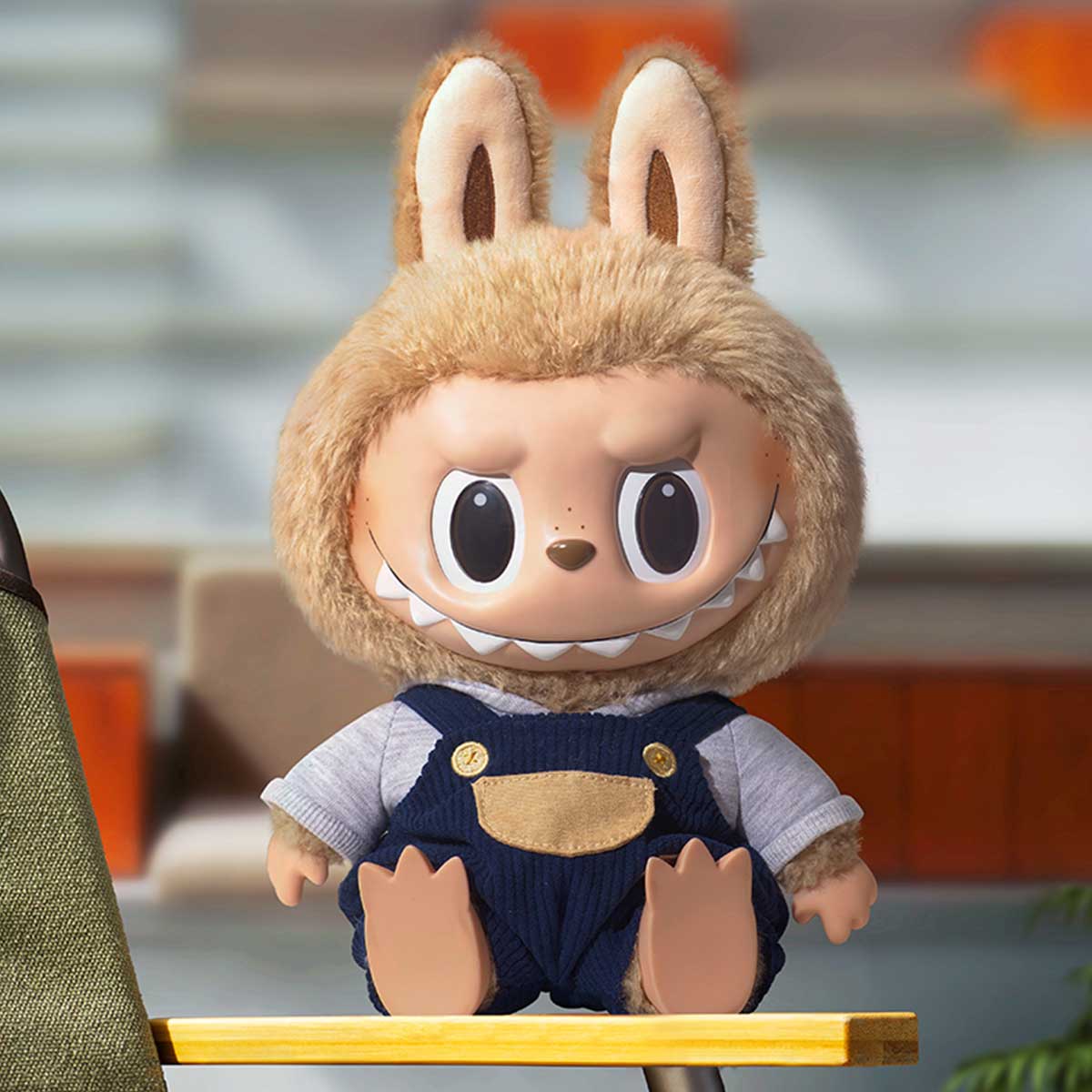 The Monsters Labubu Time to Chill Vinyl Plush Doll Sitting