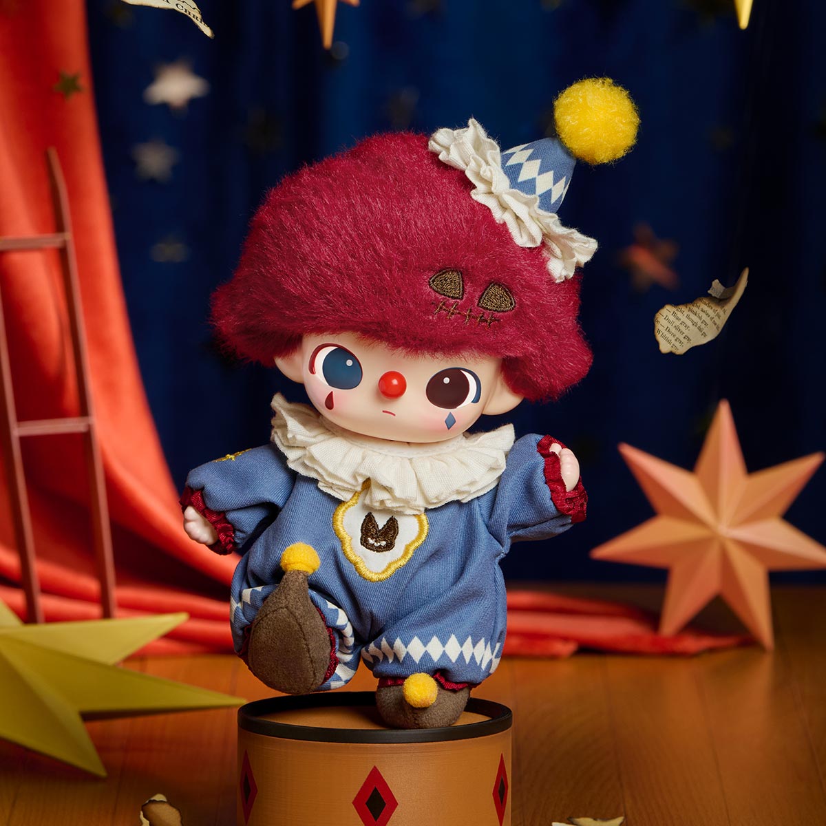 WHY SO SERIOUS Series-Vinyl Plush Pendant Blind Box - Flame Clown