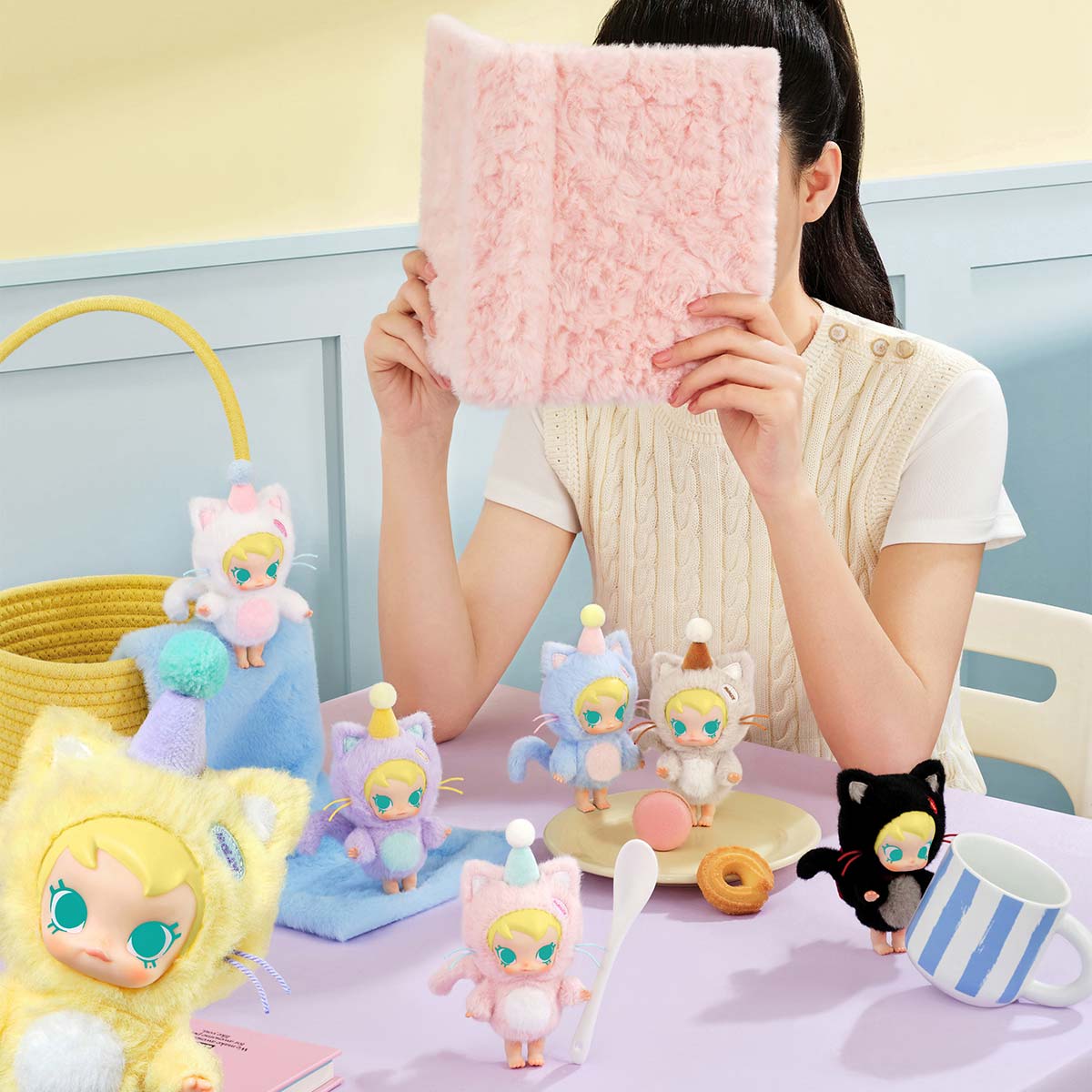 Baby Molly Pocket Friends Series Vinyl Plush Pendant Blind Box - Collectique