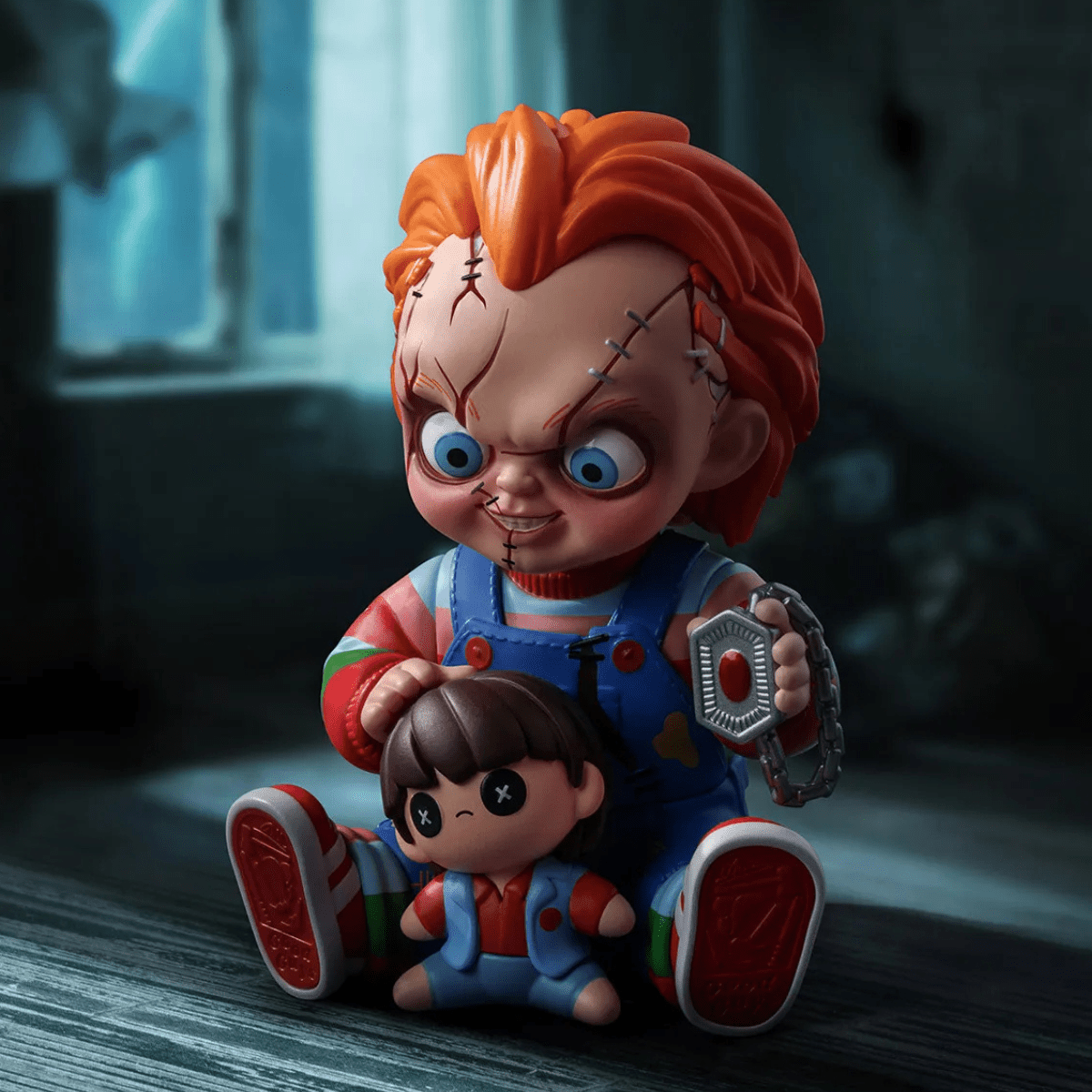 Chucky Franchise Series Figures Chucky and Andy Collectique