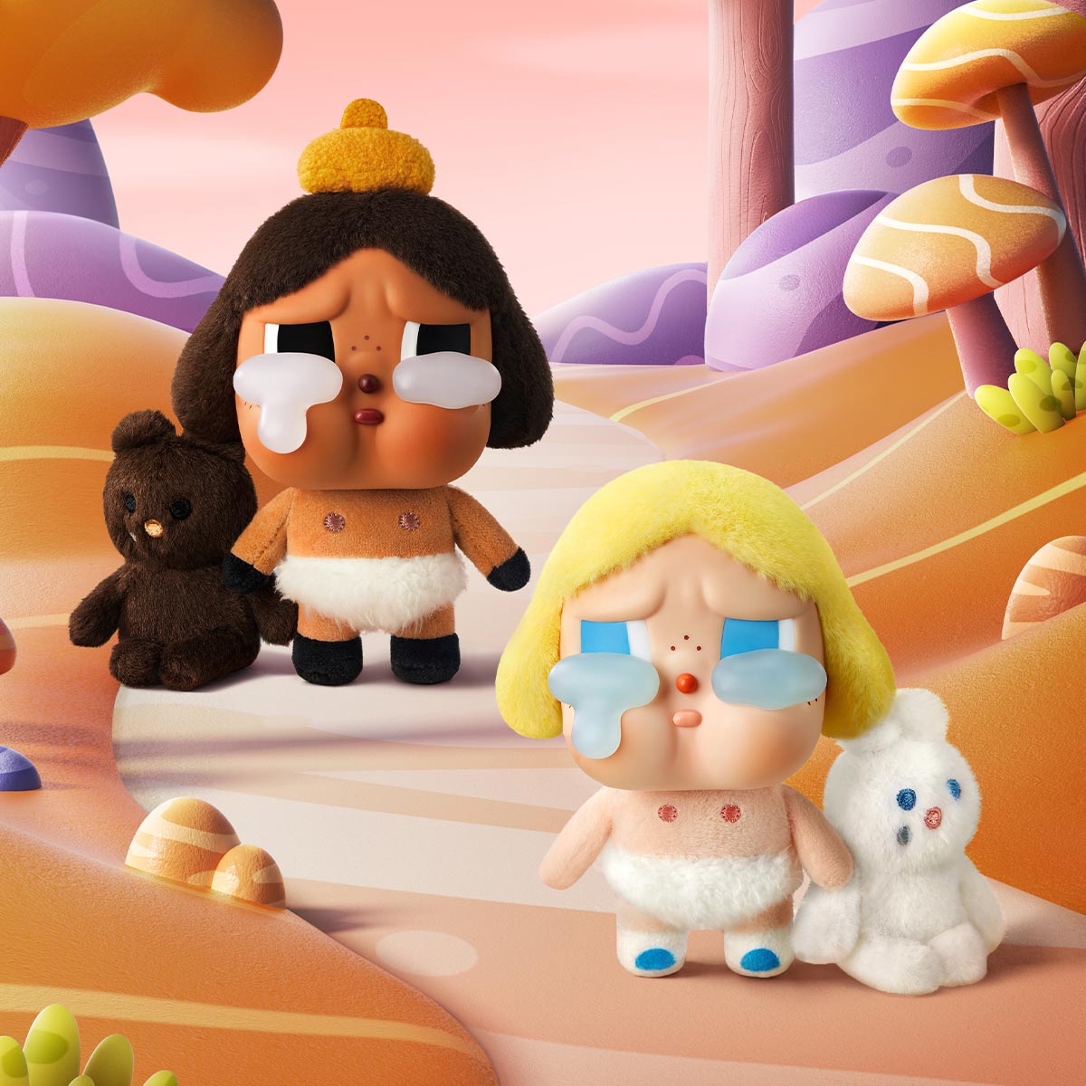 CRYBABY Crying Again Series Vinyl Face Plush Blind Box - Collectique