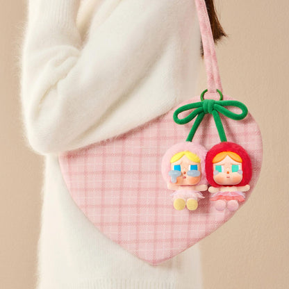 CRYBABY Crying For Love Series Vinyl Plush Pendant (Love You Cherry Much) - Collectique