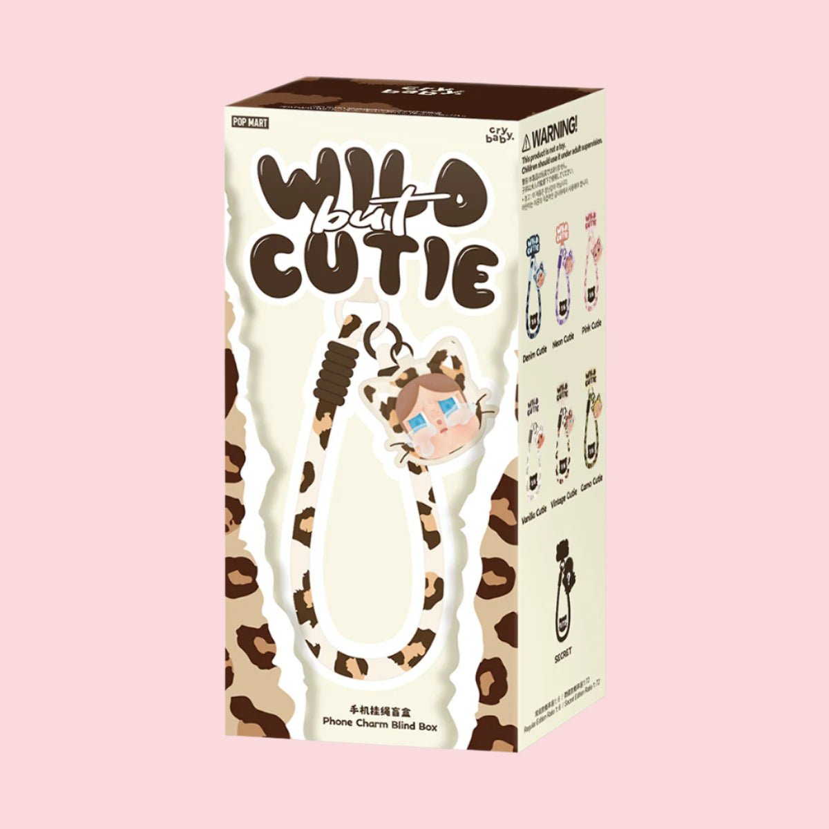CRYBABY Wild but Cutie Series - Phone Charm Blind Box - Collectique