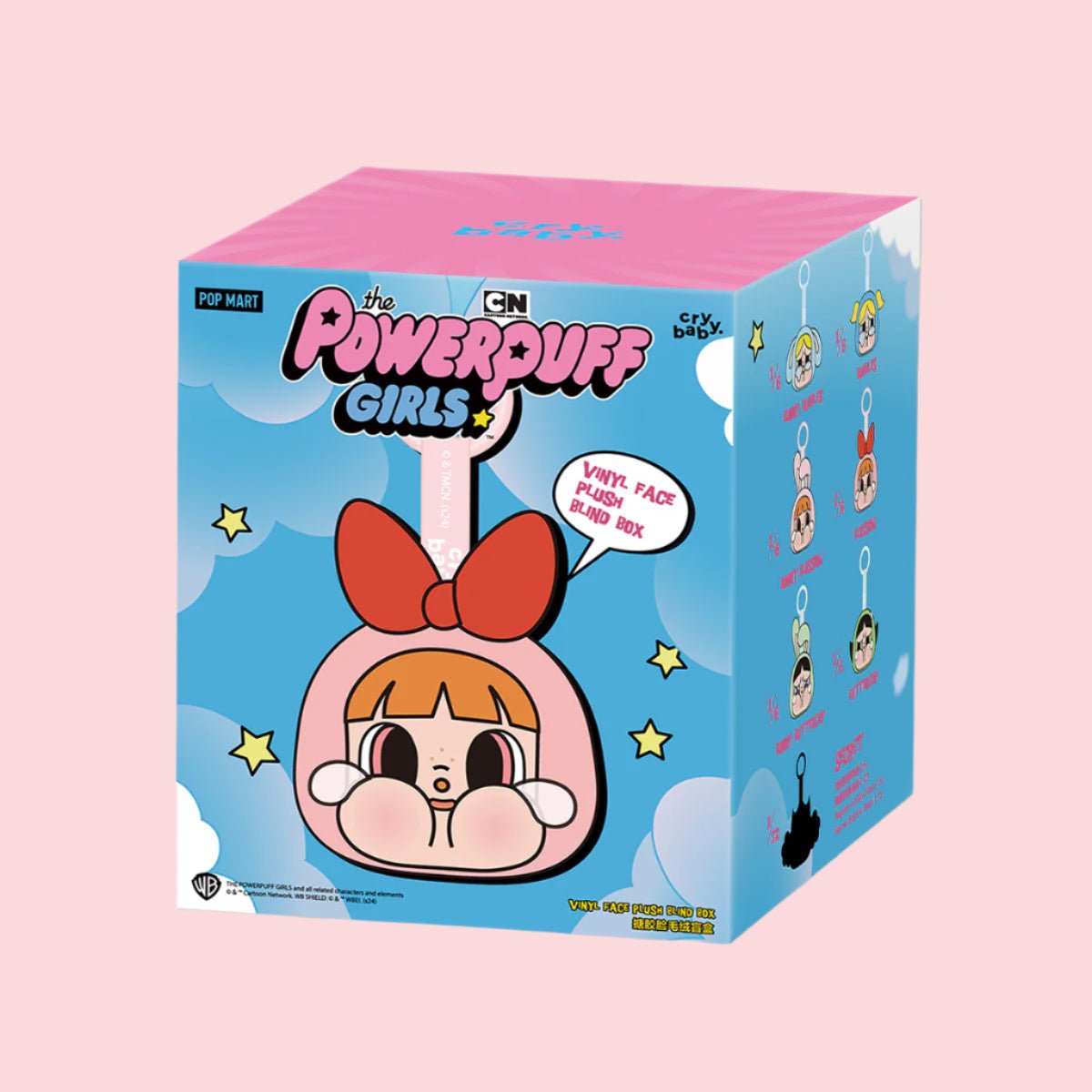 CRYBABY x The Powerpuff Girls Series Vinyl Plush Pendant Blind Box - Collectique