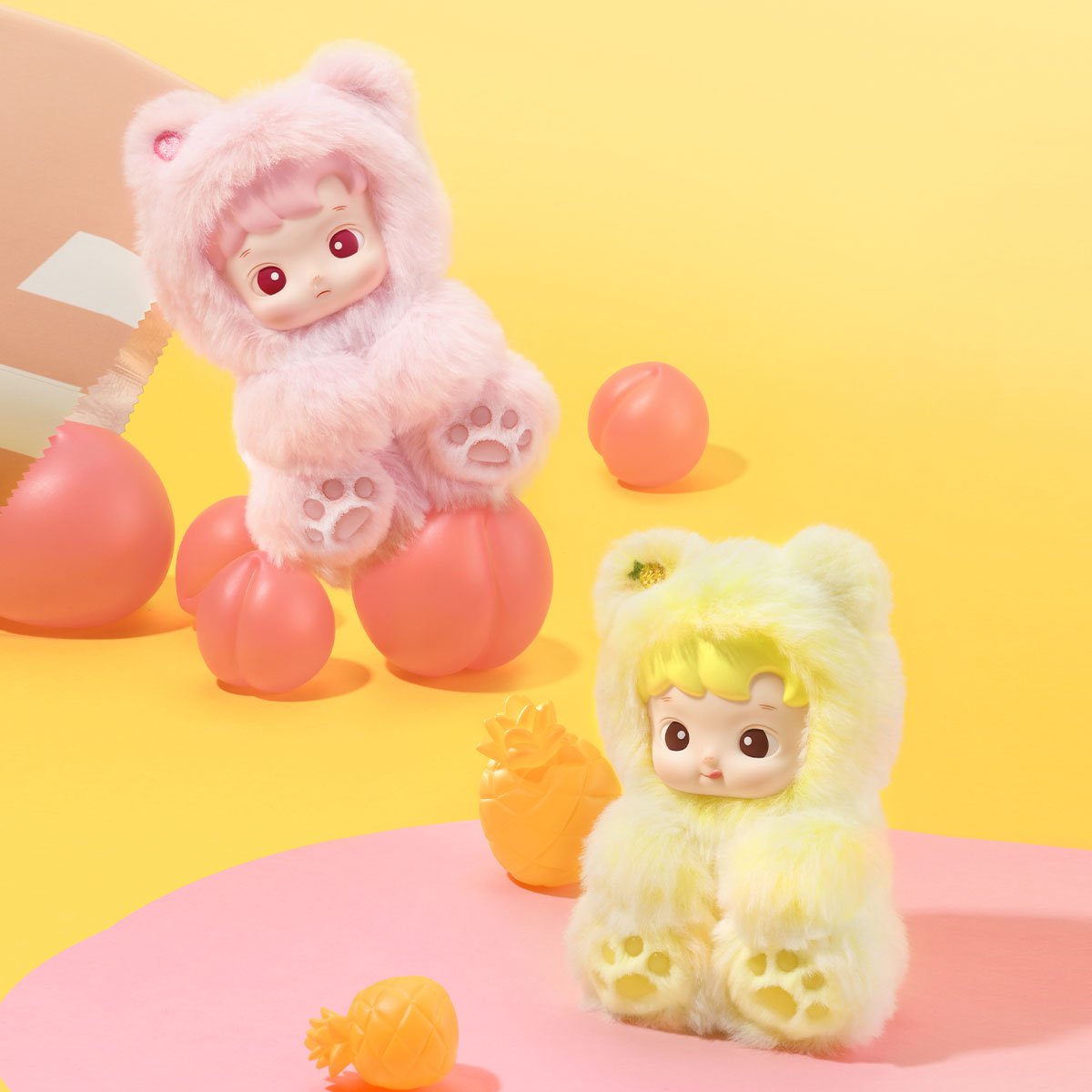HACIPUPU Gummy Bear Series Vinyl Plush Pendant Blind Box - Collectique