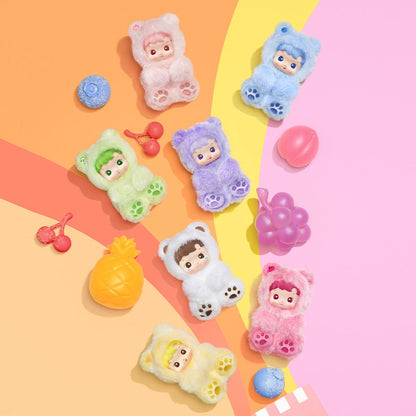 HACIPUPU Gummy Bear Series Vinyl Plush Pendant Blind Box - Collectique