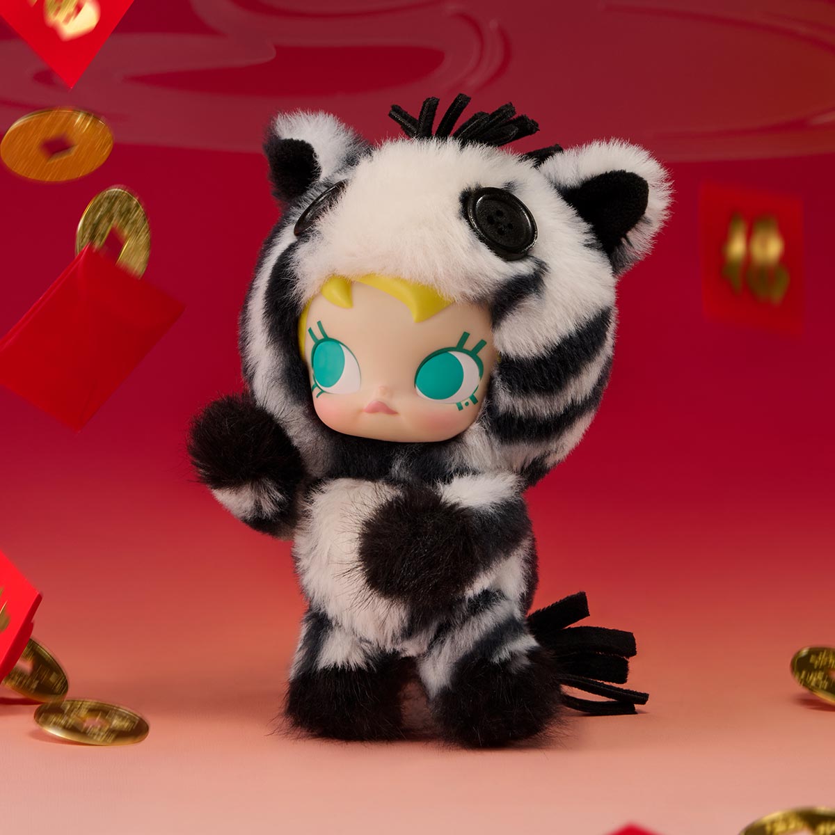 Have a Good Run Series Plush Pendant Blind Box - Great Wealth Molly