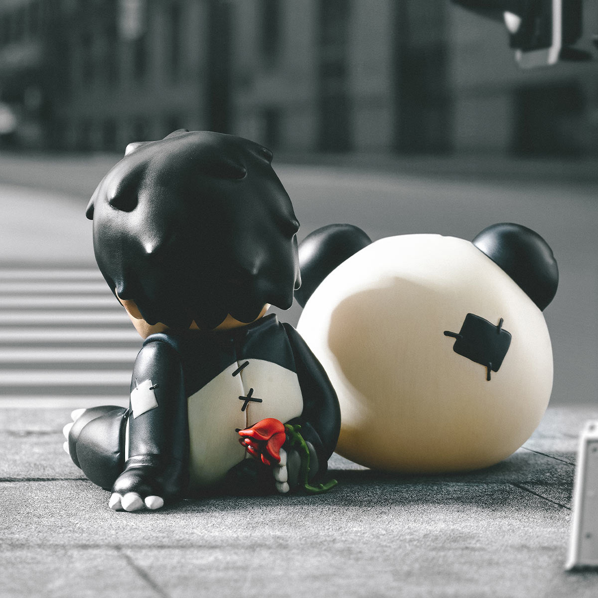 Hirono Doll Panda Figure - Collectique