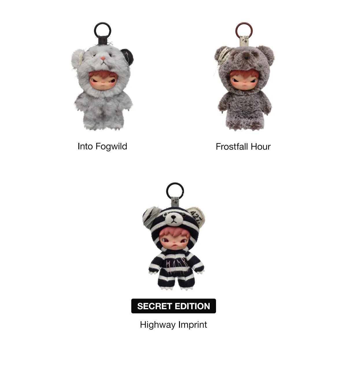 Hirono Road Journal Series Plush Doll Pendant Blind Box - Collectique