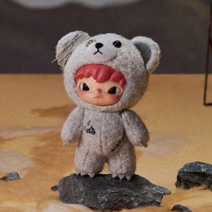 Hirono Road Journal Series Plush Doll Pendant Blind Box - Grey Gravel Hirono