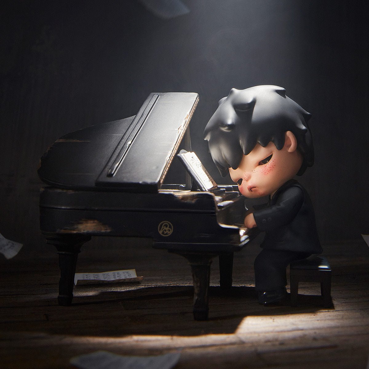 Hirono The Pianist Figure - Collectique