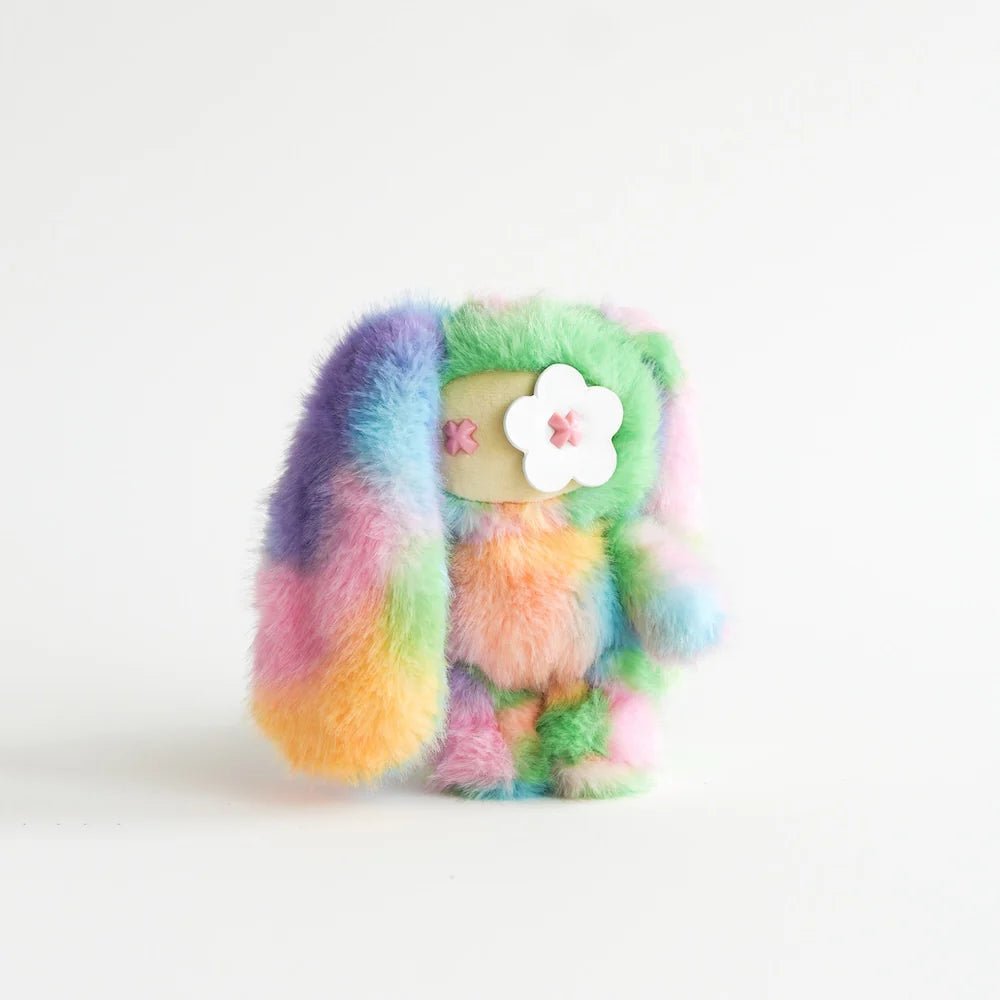 JUJU RAINBOW PLUSH KEYCHAIN BLIND BOX RAINBOW SPOTS