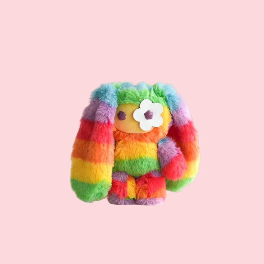 JUJU RAINBOW PLUSH KEYCHAIN BLIND BOX RAINBOW