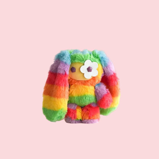 JUJU RAINBOW PLUSH KEYCHAIN BLIND BOX RAINBOW